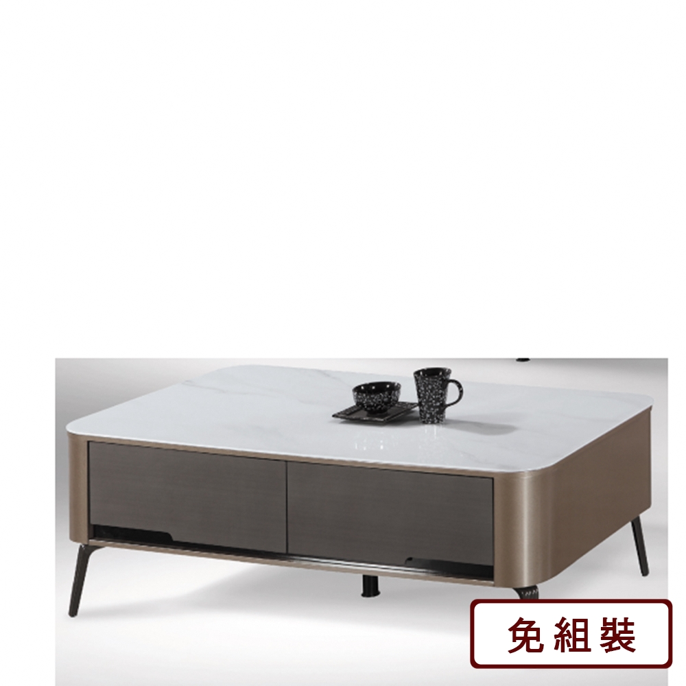 AS-雅司-海印玻璃大茶几-127.5*66.5*43.5cm