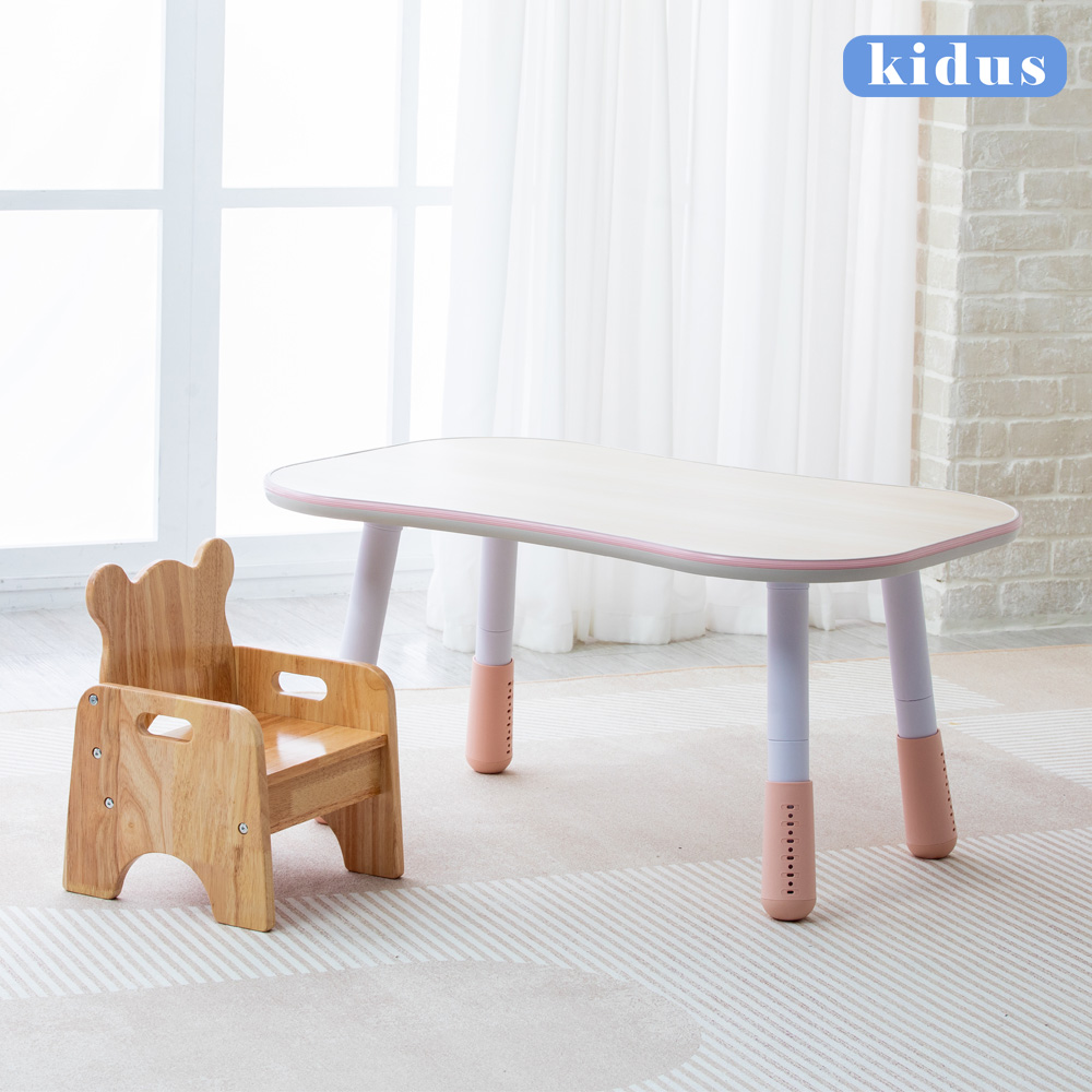 【kidus】兒童100公分花生桌+兒童椅 遊戲桌椅組 HS003+SF300