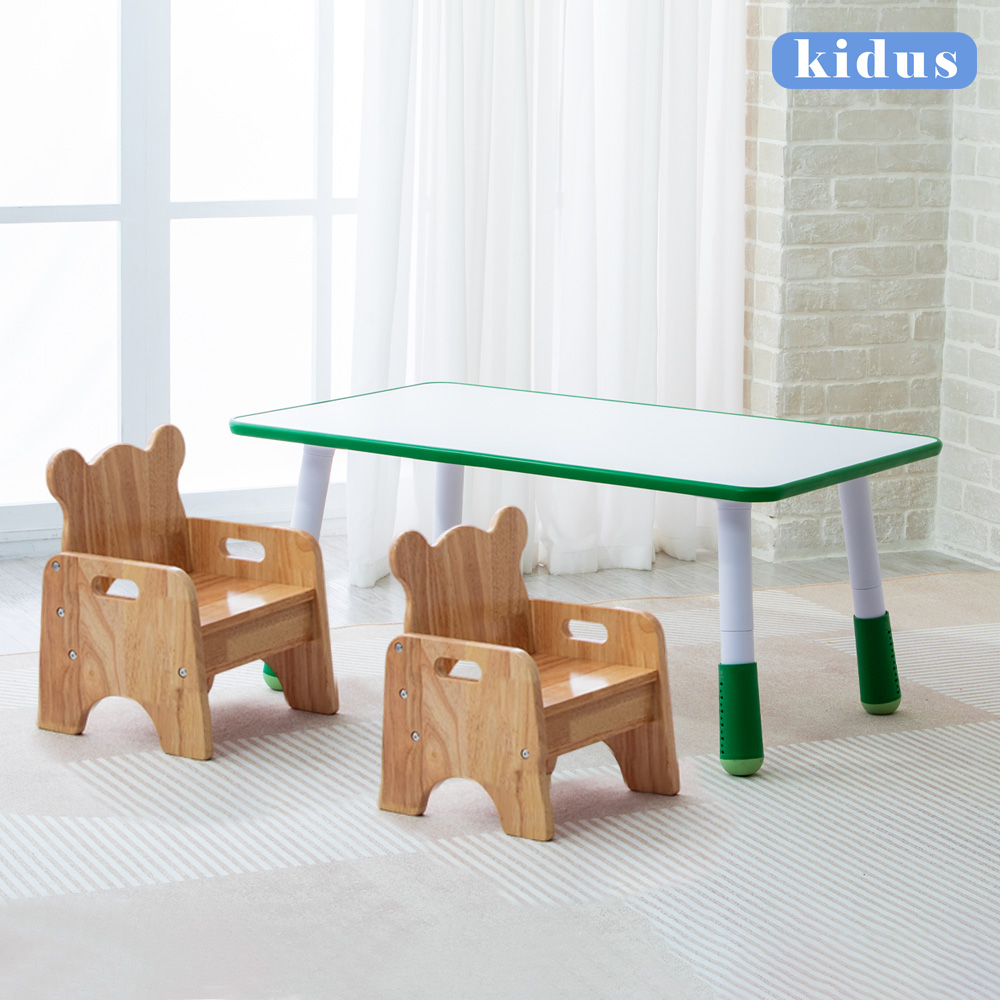 【kidus】100公分兒童多功能桌椅組 一桌二椅 HS100+SF300*2
