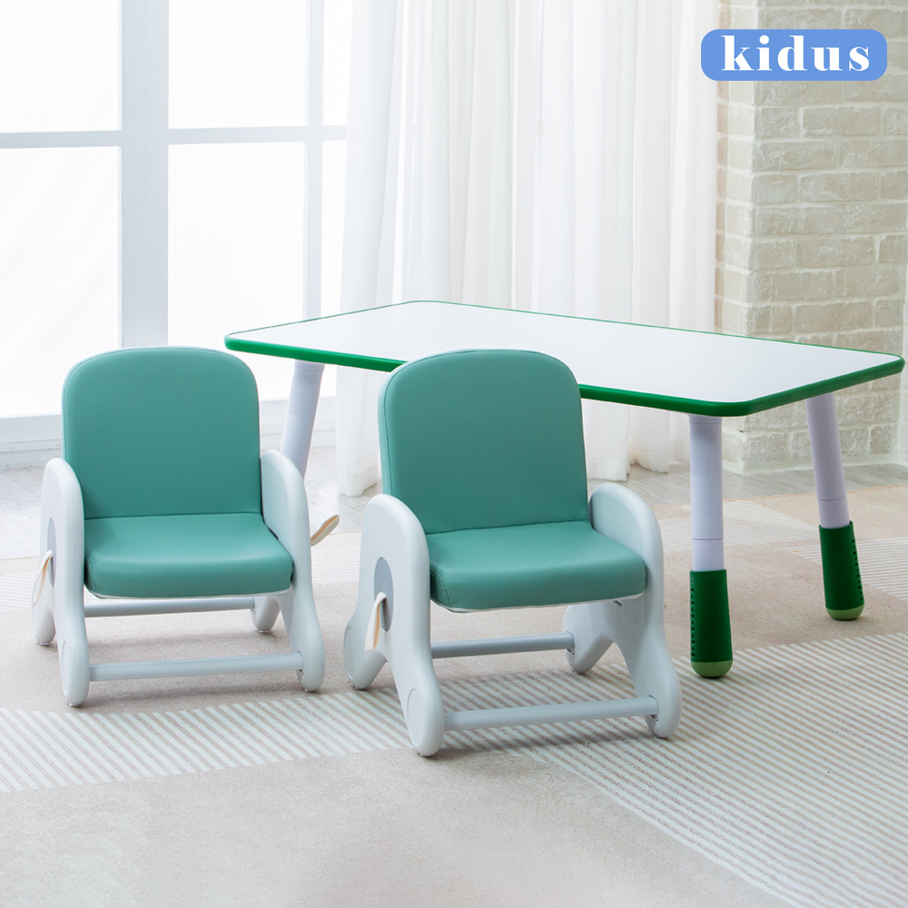 【kidus】100公分兒童多功能桌椅組 一桌二椅 HS100+KC系列X2 兒童椅