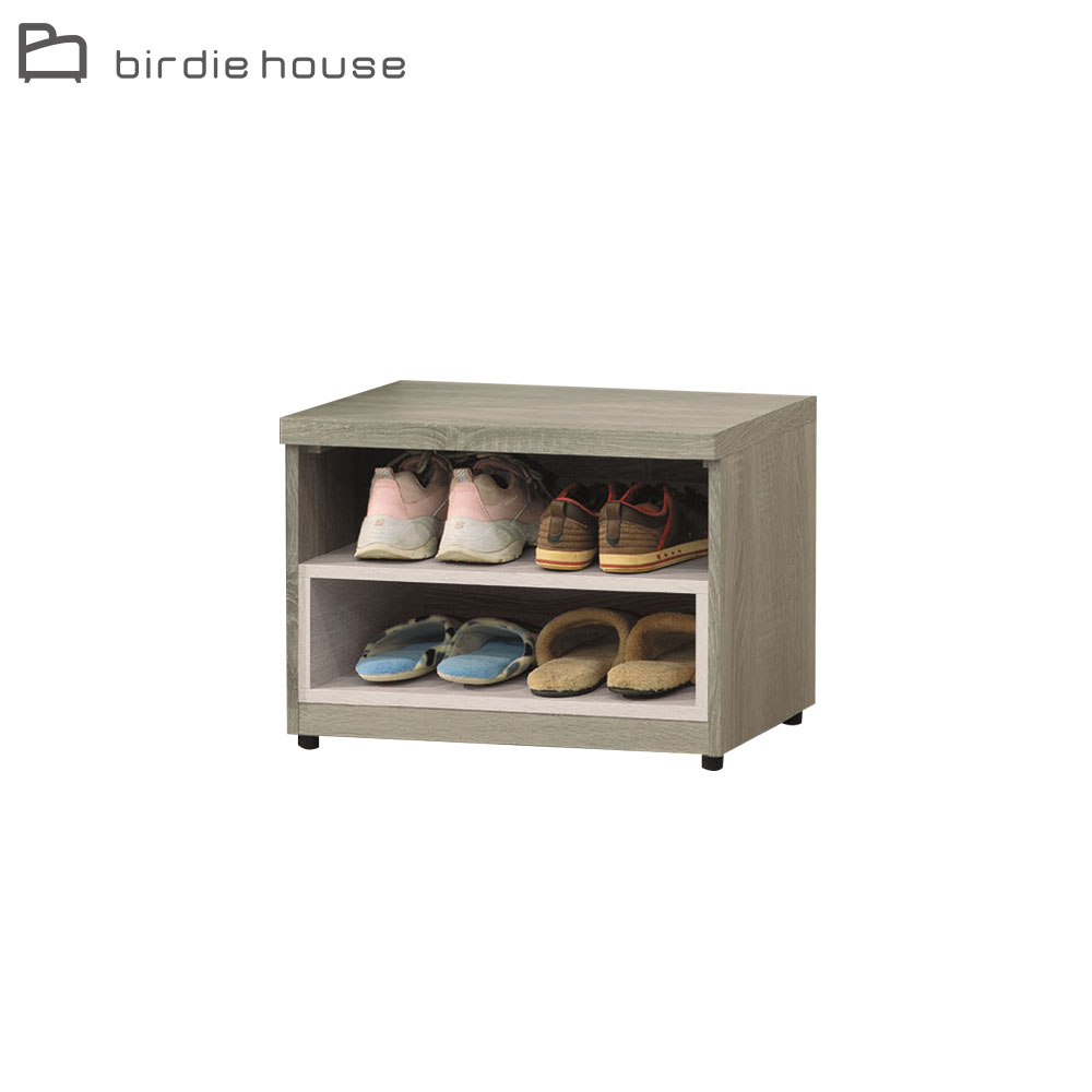Birdie-考菲爾2尺開放式坐式鞋櫃/座鞋櫃/穿鞋椅