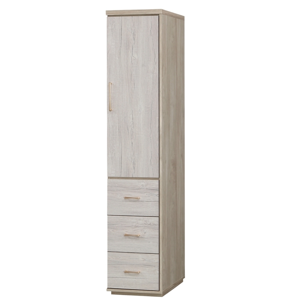 【MUNA】維特1.3 X 7尺雙色衣櫥/木心板