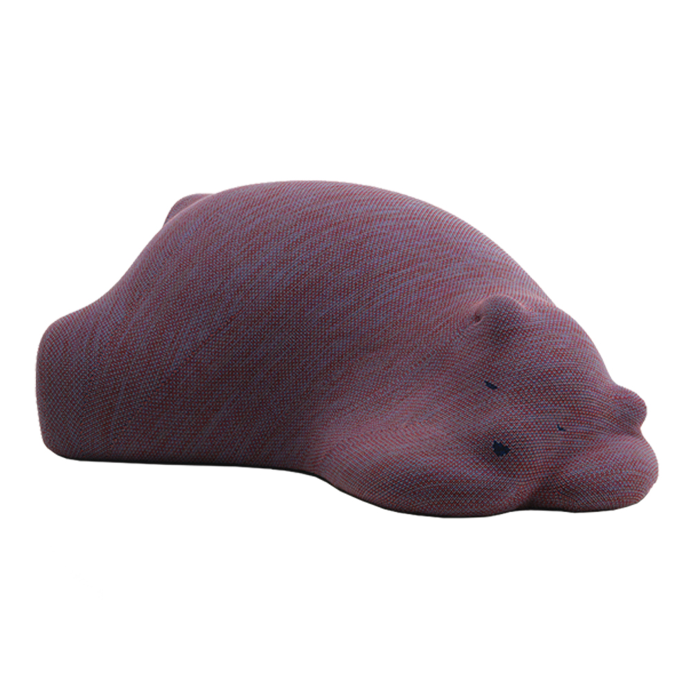 【北歐櫥窗】Vitra Resting Bear 酣睡熊坐枕（絳紫）