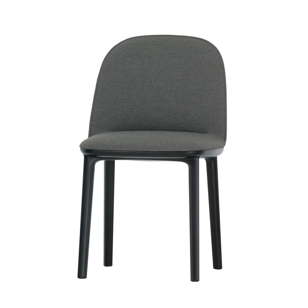 【北歐櫥窗】Vitra Softshell Side Chair 鬆軟有機椅（岩灰黑）