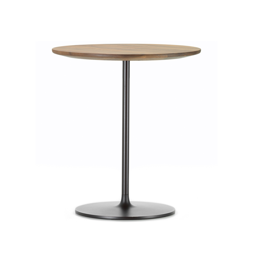 【北歐櫥窗】Vitra Occasional Low Table 55 偶然 邊桌（胡桃木桌面、深棕桌腳）