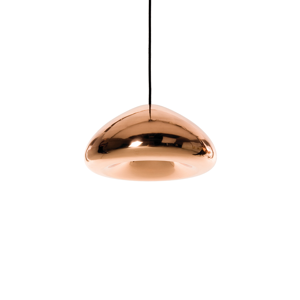 【北歐櫥窗】Tom Dixon Void Pendant Copper 大飛碟 LED 吊燈（銅紅、220V）