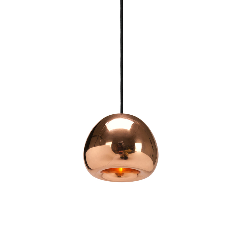 【北歐櫥窗】Tom Dixon Void Mini Pendant Copper 小飛碟 LED 吊燈（銅紅、220V）