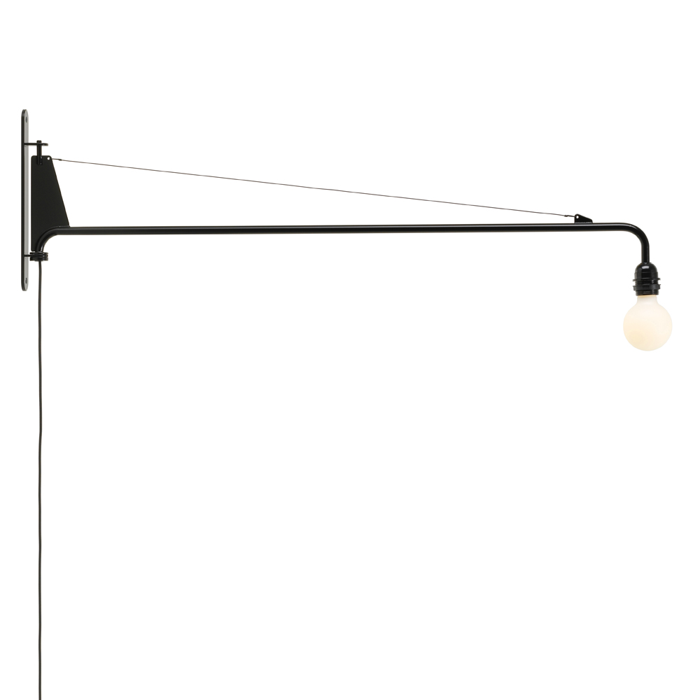 【北歐櫥窗】Vitra Petite Potence 懸臂燈（深黑、110V）