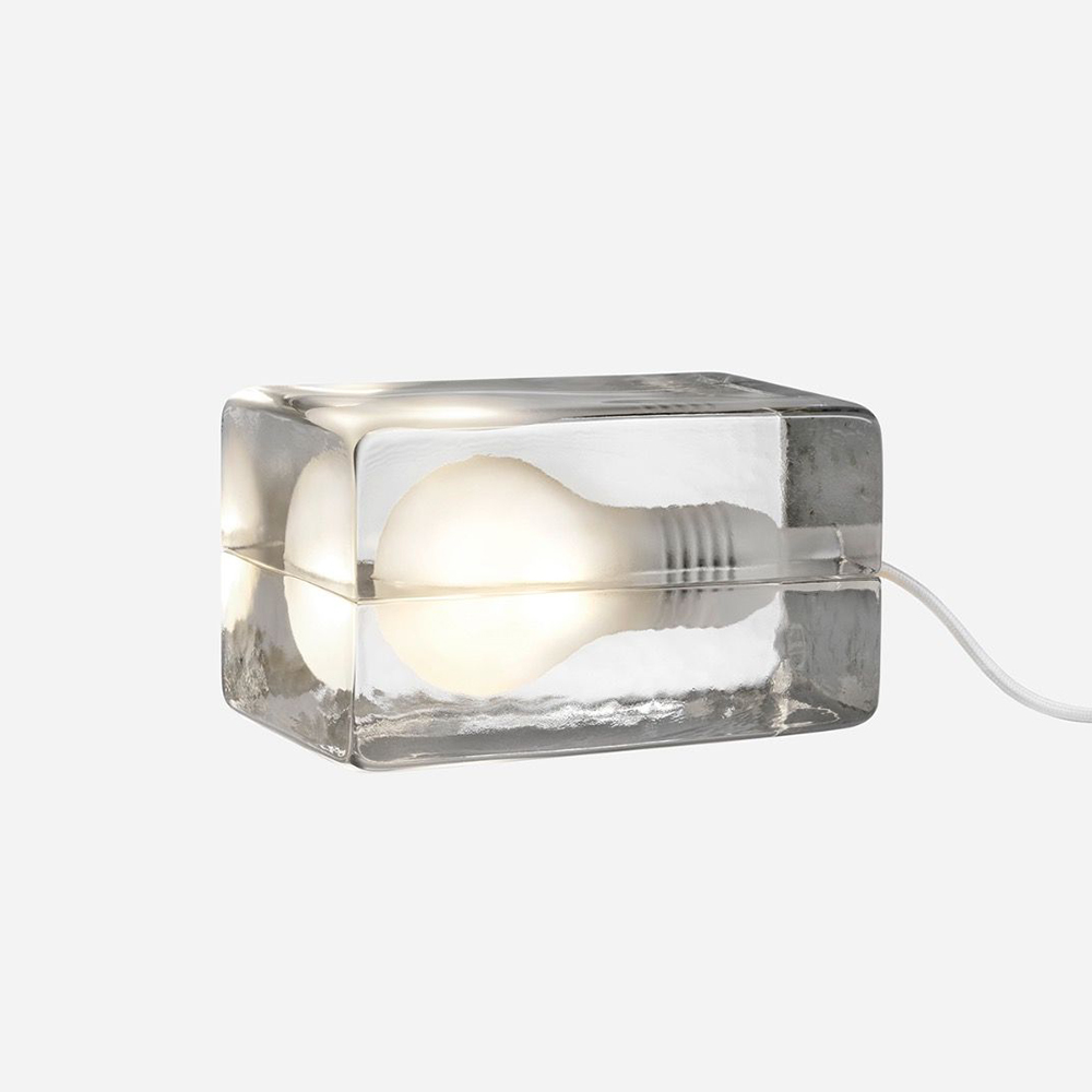 【北歐櫥窗】Design House Stockholm Block Lamp 冰塊燈（白色燈線）