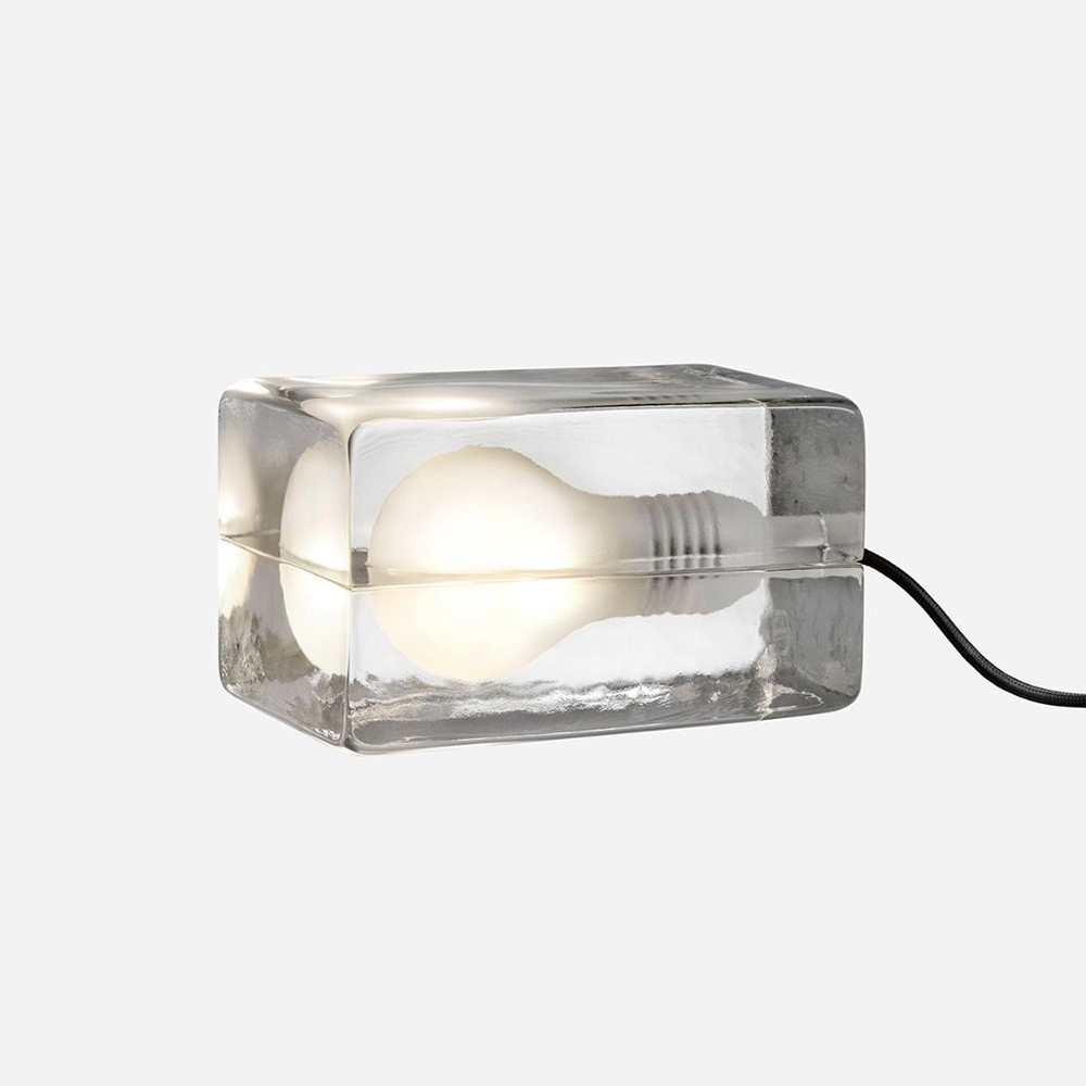 【北歐櫥窗】Design House Stockholm Block Lamp 冰塊燈（黑色燈線）