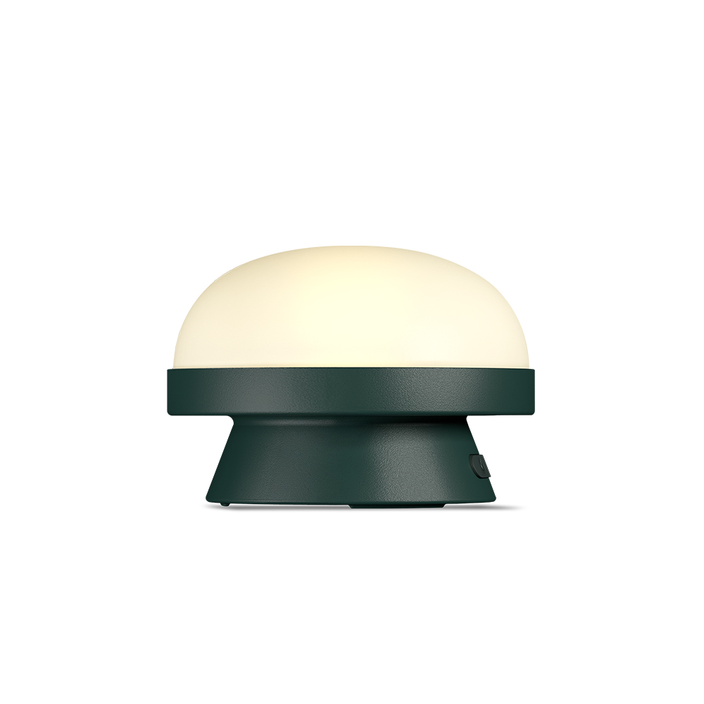 【北歐櫥窗】Rosendahl Soft Spot Dots 柔煦 太陽能充電 LED 桌燈（小、森林綠）