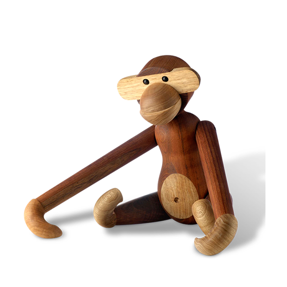【北歐櫥窗】Kay Bojesen Monkey Medium 木頭中猴（柚木）