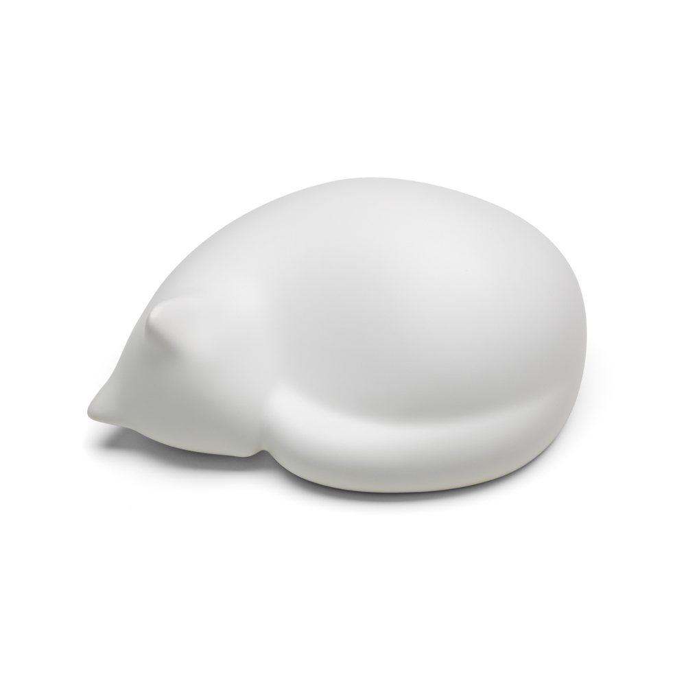【北歐櫥窗】Vitra Resting Cat 捲曲貓（大、牙白、霧面）
