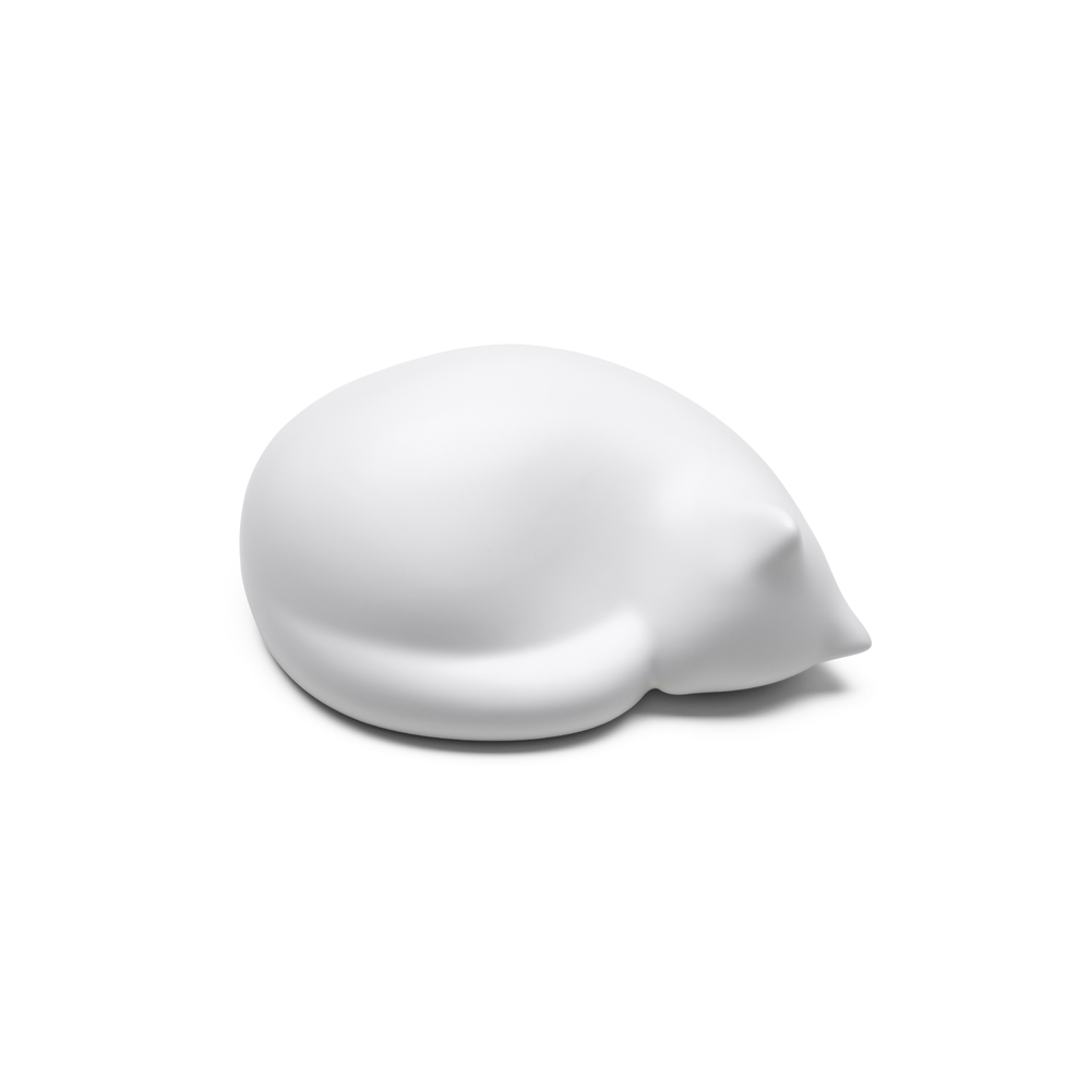 【北歐櫥窗】Vitra Resting Cat 捲曲貓（小、牙白、霧面）