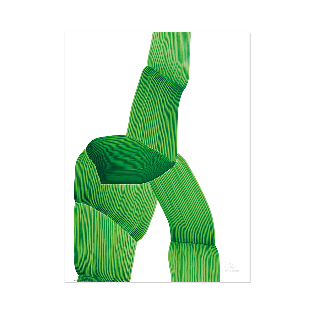 【北歐櫥窗】Vitra Ronan Bouroullec 藝術海報（蒼綠）