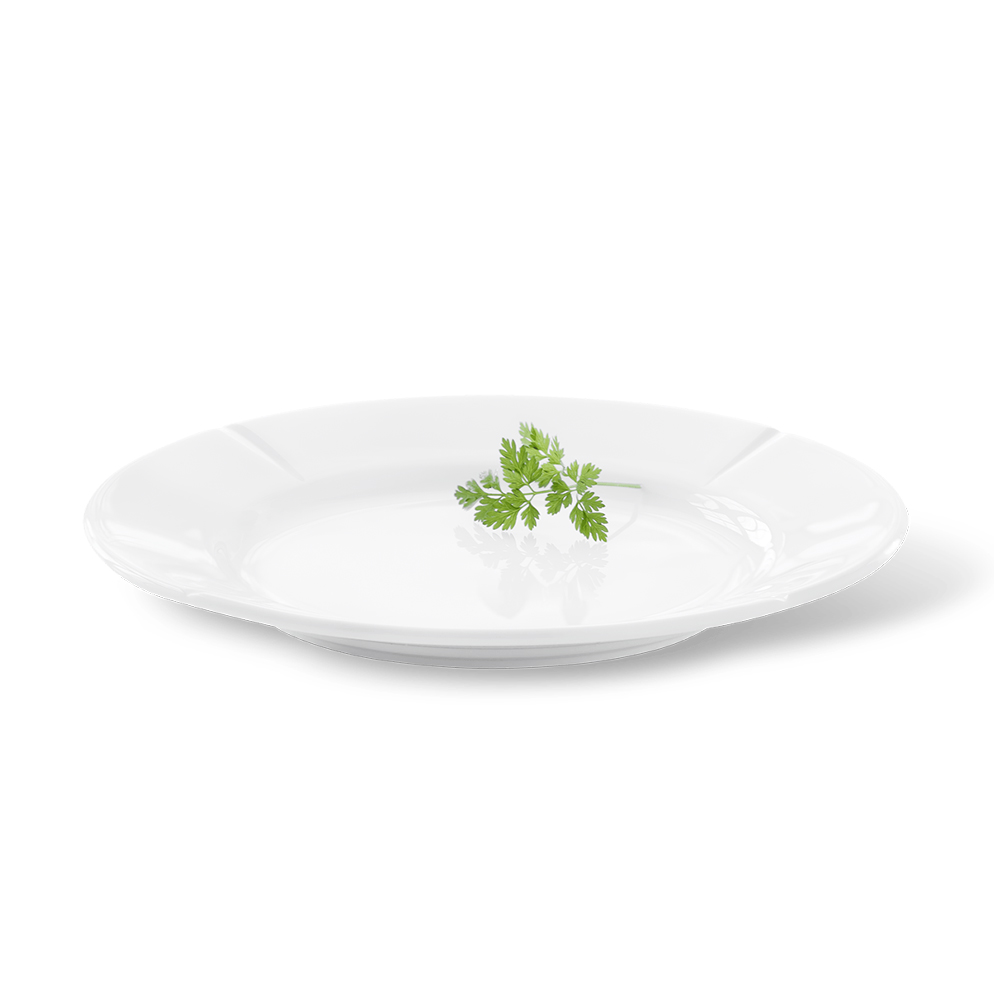 【北歐櫥窗】Rosendahl Grand Cru 白瓷餐盤（直徑 19cm）