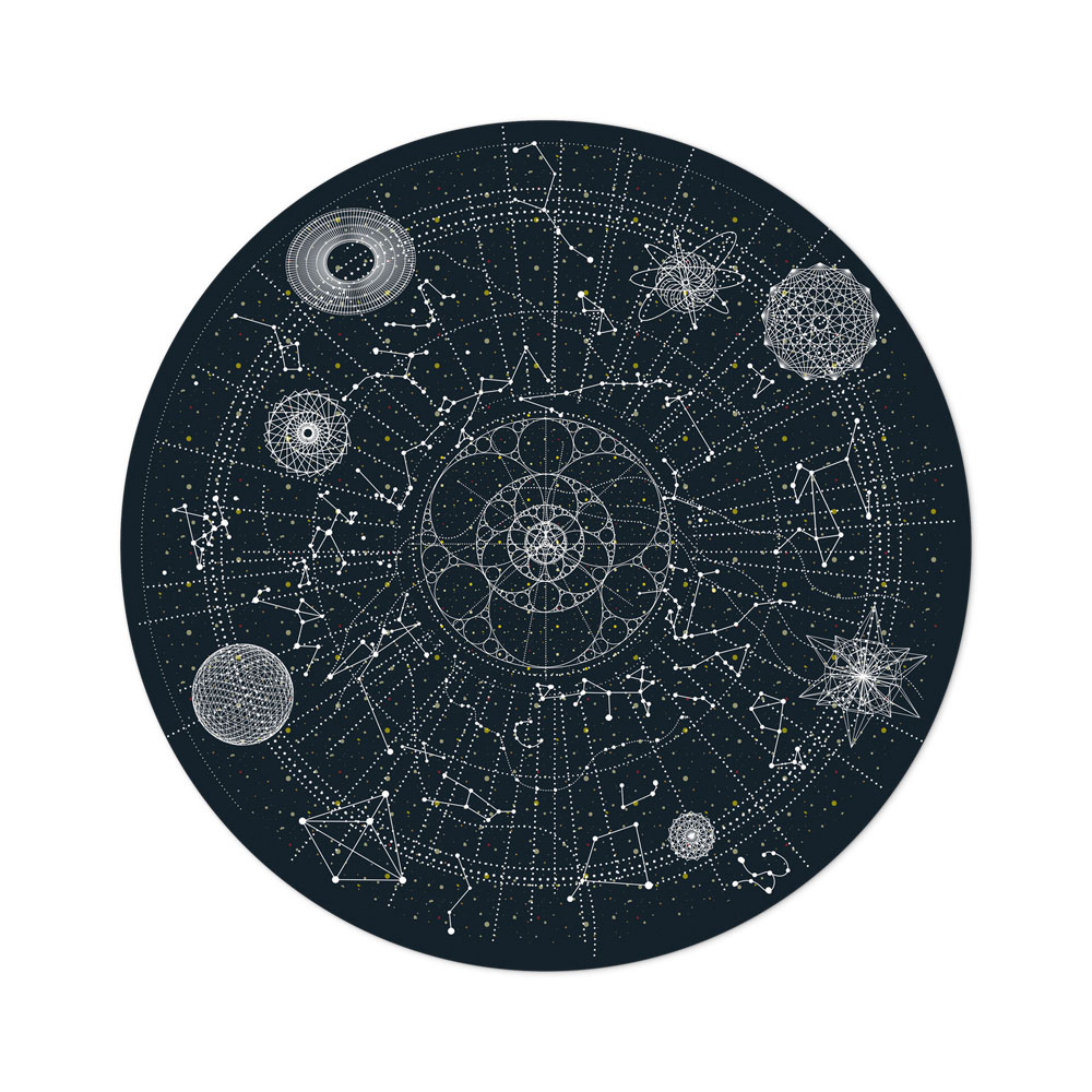 【北歐櫥窗】Moooi Celestial 天體圖 藝術地毯（Ø 250 公分）