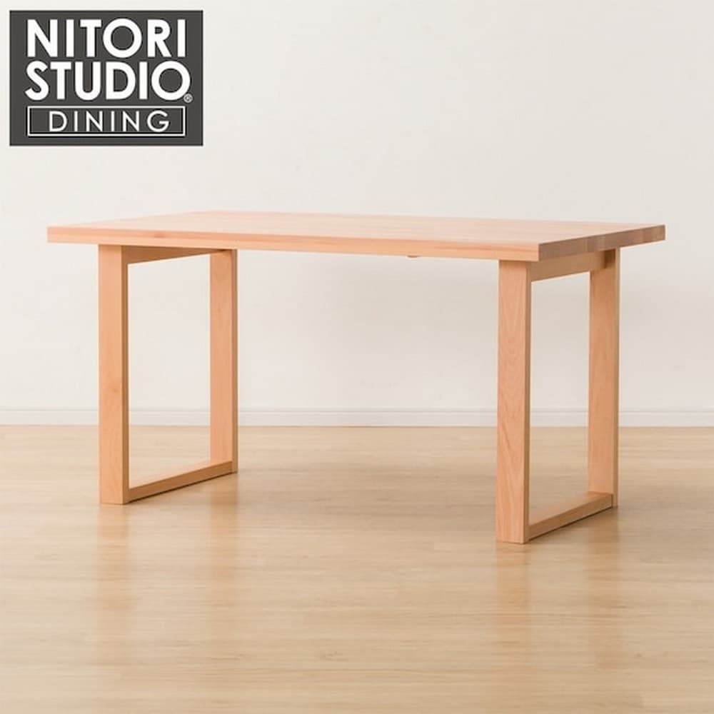 【NITORI 宜得利家居】◎實木餐桌 N COLLECTION T-06U 135 NA