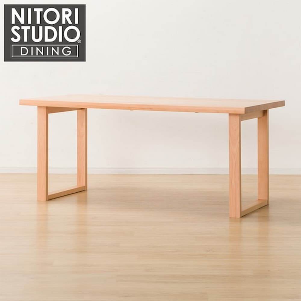 【NITORI 宜得利家居】◎實木餐桌 N COLLECTION T-06U 165 NA