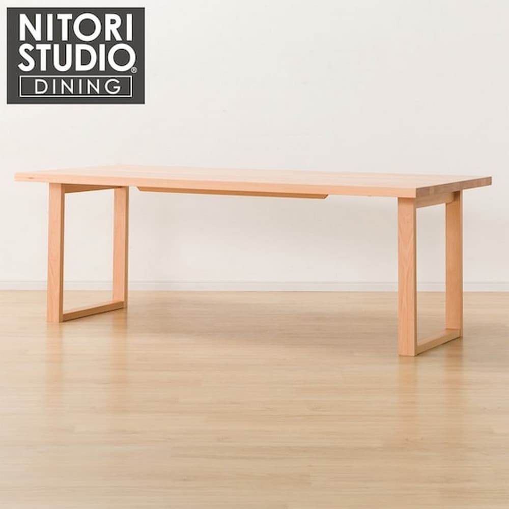 【NITORI 宜得利家居】◎實木餐桌 N COLLECTION T-06U 200 NA