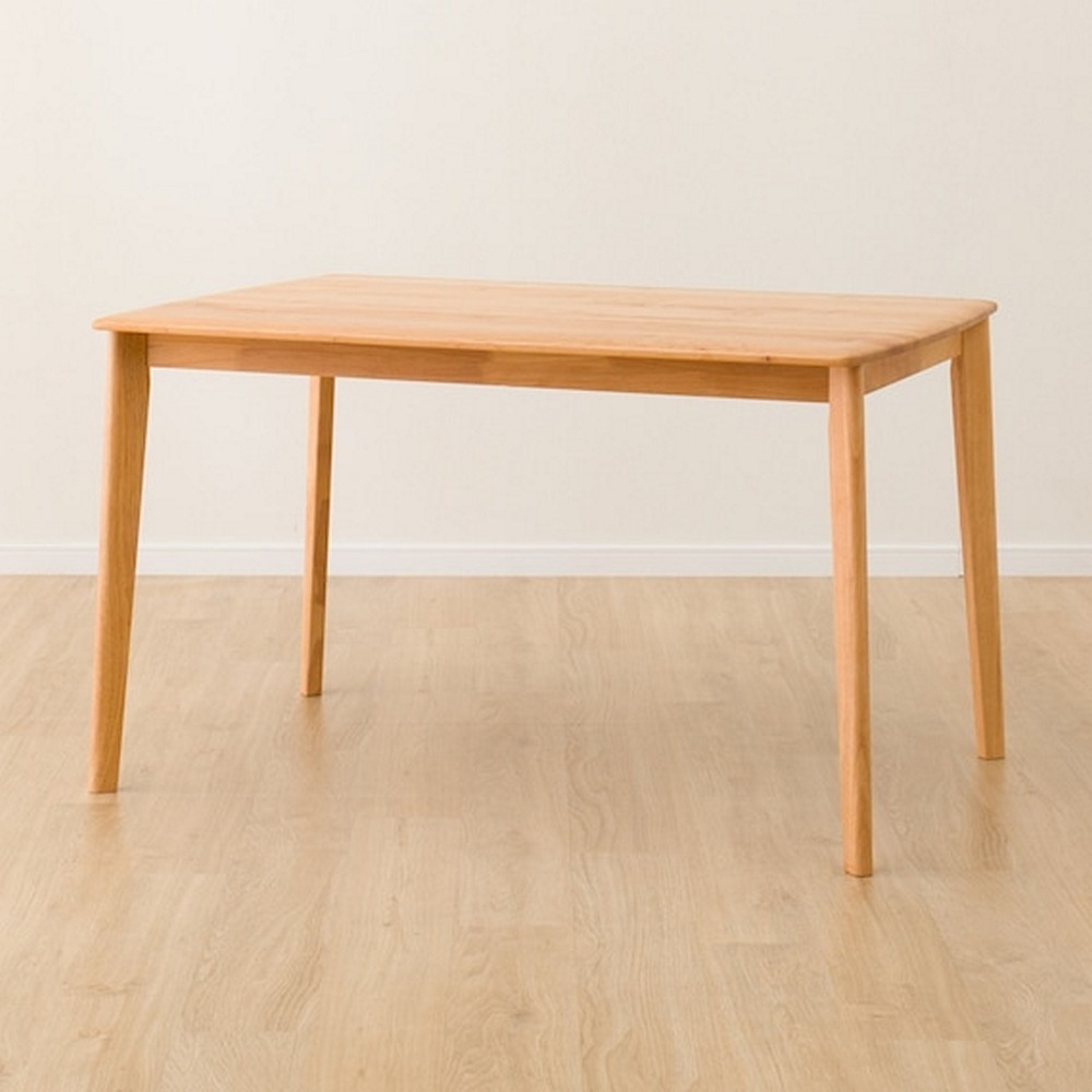 【NITORI 宜得利家居】◎實木餐桌 ALNUS DF 120 LBR