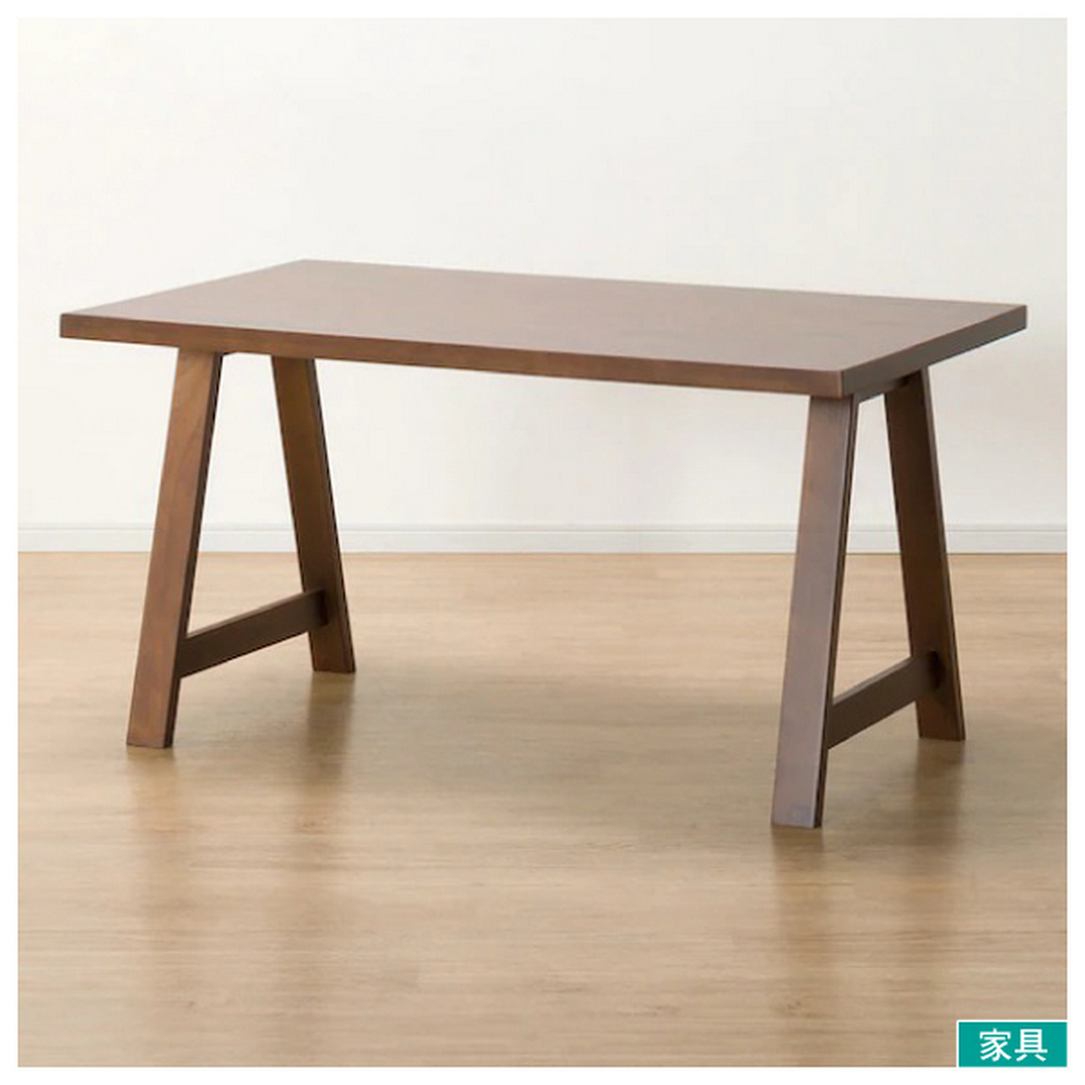 【NITORI 宜得利家居】◎實木餐桌 N COLLECTION T-06A 135 MBR 櫸木