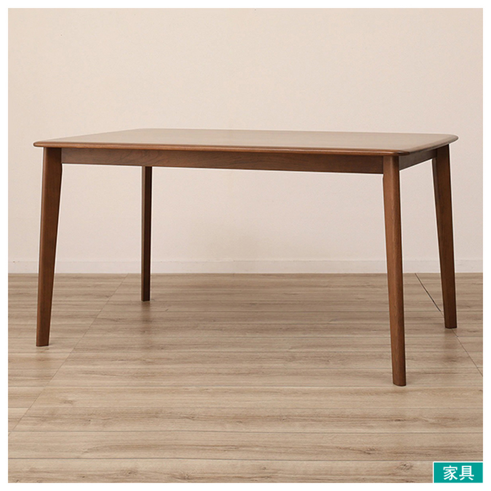 【NITORI 宜得利家居】◎實木餐桌 N COLLECTION T-01 135 MBR 櫸木