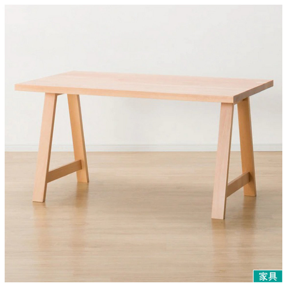 【NITORI 宜得利家居】◎實木餐桌 N COLLECTION T-06A 135 NA 櫸木