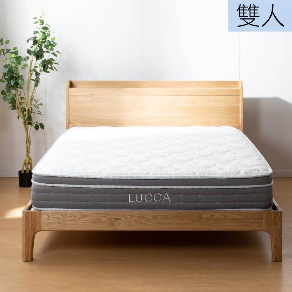 【NITORI 宜得利家居】◎獨立筒彈簧床 雙人床墊 LUCCA