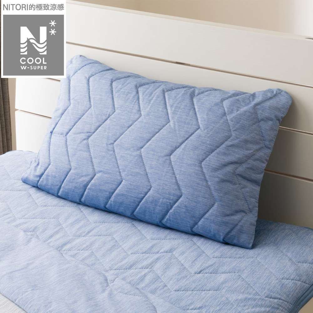 【NITORI 宜得利家居】極致涼感 全包式枕頭保潔套 N COOL WSP DBL S2403