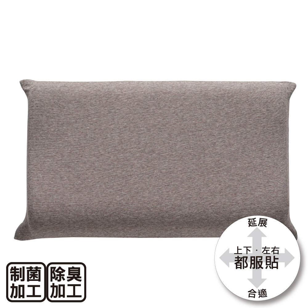 【NITORI 宜得利家居】枕套 N FIT KNIT 速效除臭 MINI DBR
