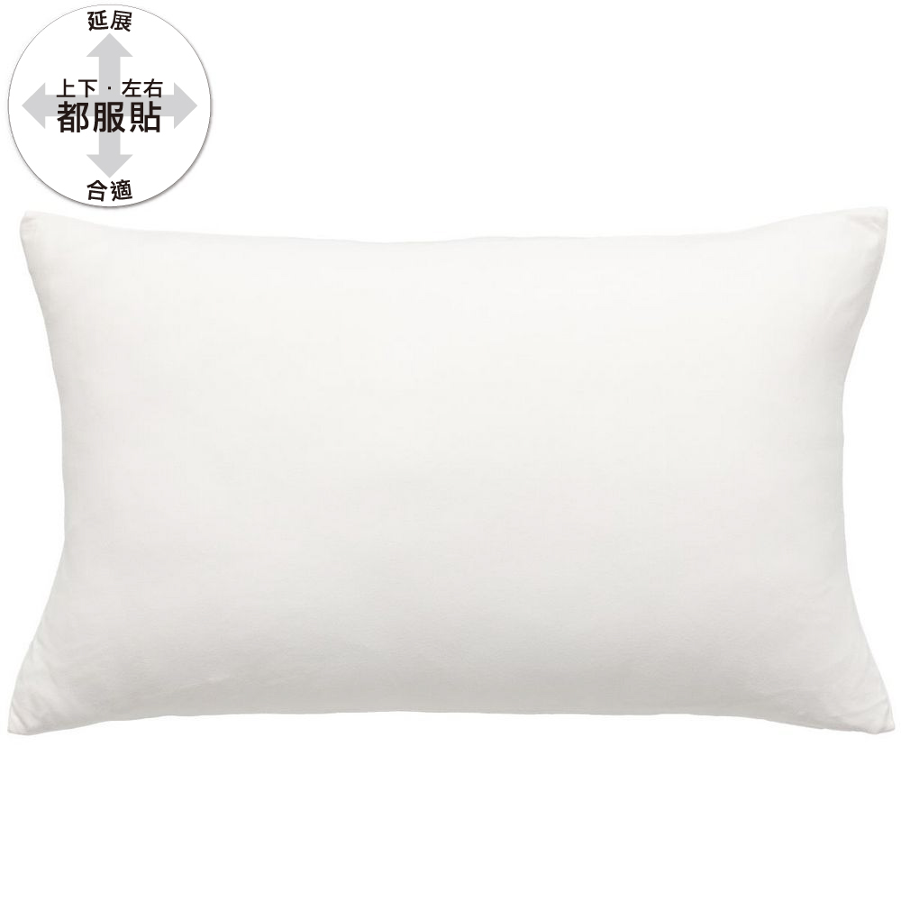 【NITORI 宜得利家居】【DECO HOME商品】伸縮枕套 N FIT C ST2312 OWH