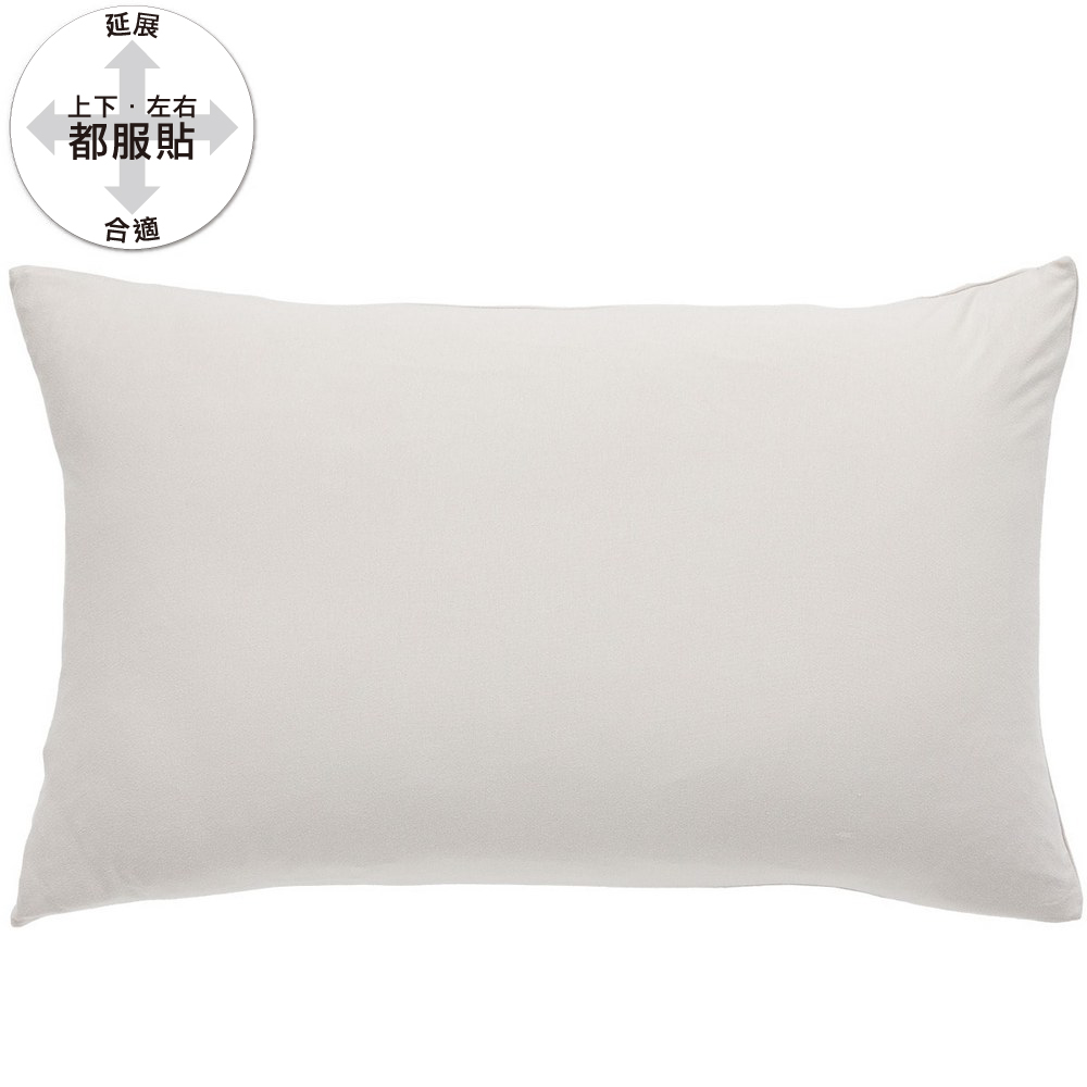 【NITORI 宜得利家居】【DECO HOME商品】伸縮枕套 N FIT C ST2312 WGY