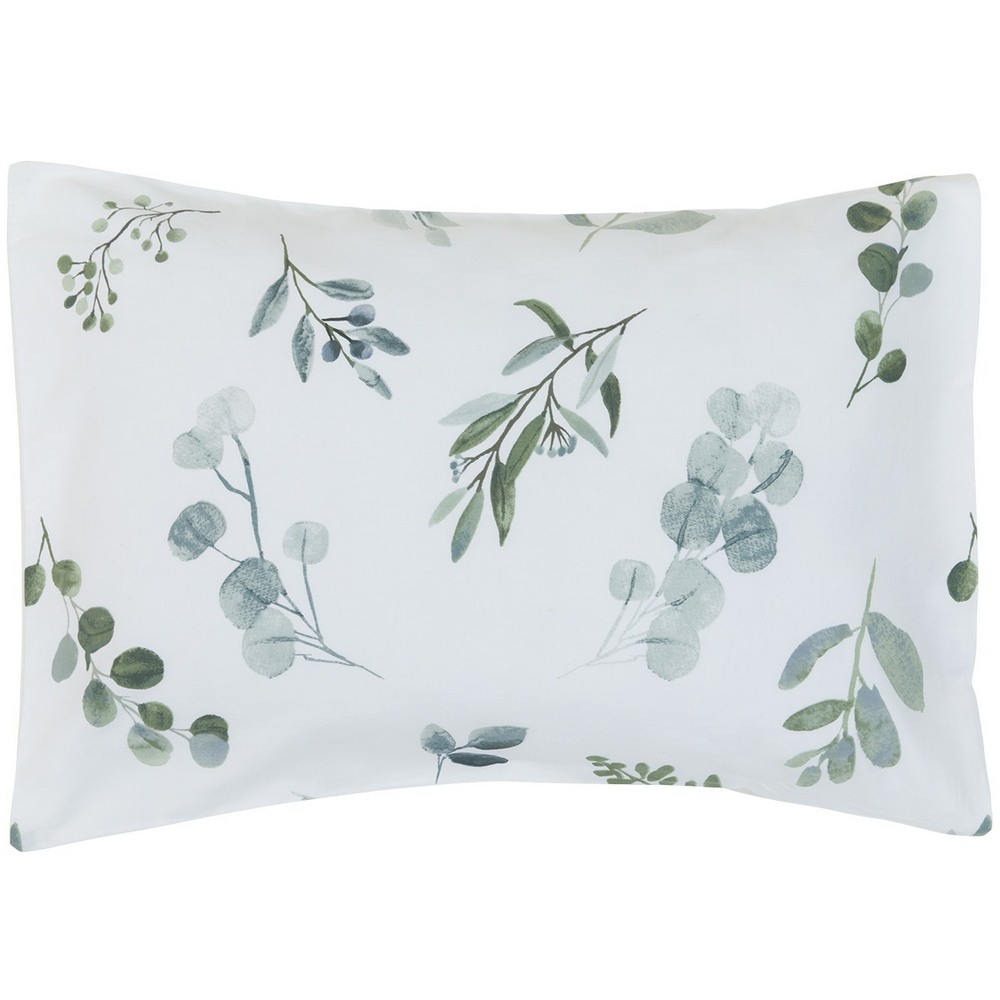 【NITORI 宜得利家居】純棉枕套 NS8 EUCALYPTUS 43×63