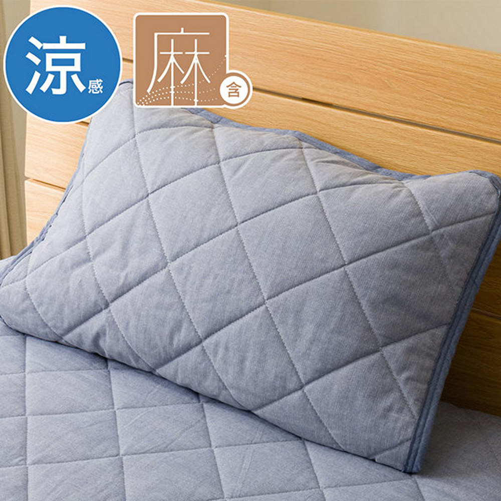 【NITORI 宜得利家居】【DECO HOME商品】涼感枕頭保潔墊 DH LINEN DBL S2522
