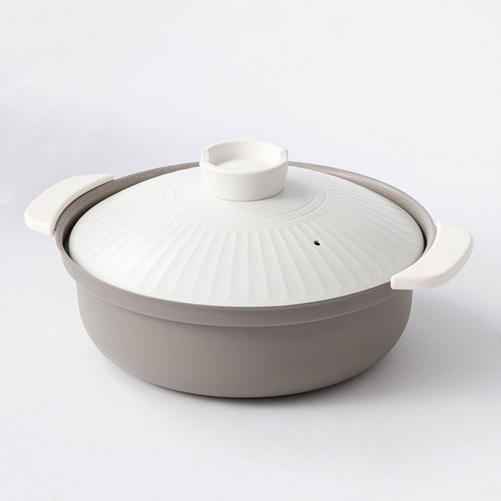 【NITORI 宜得利家居】【DECO HOME商品】輕量土鍋風桌上鍋 24cm MO KY040