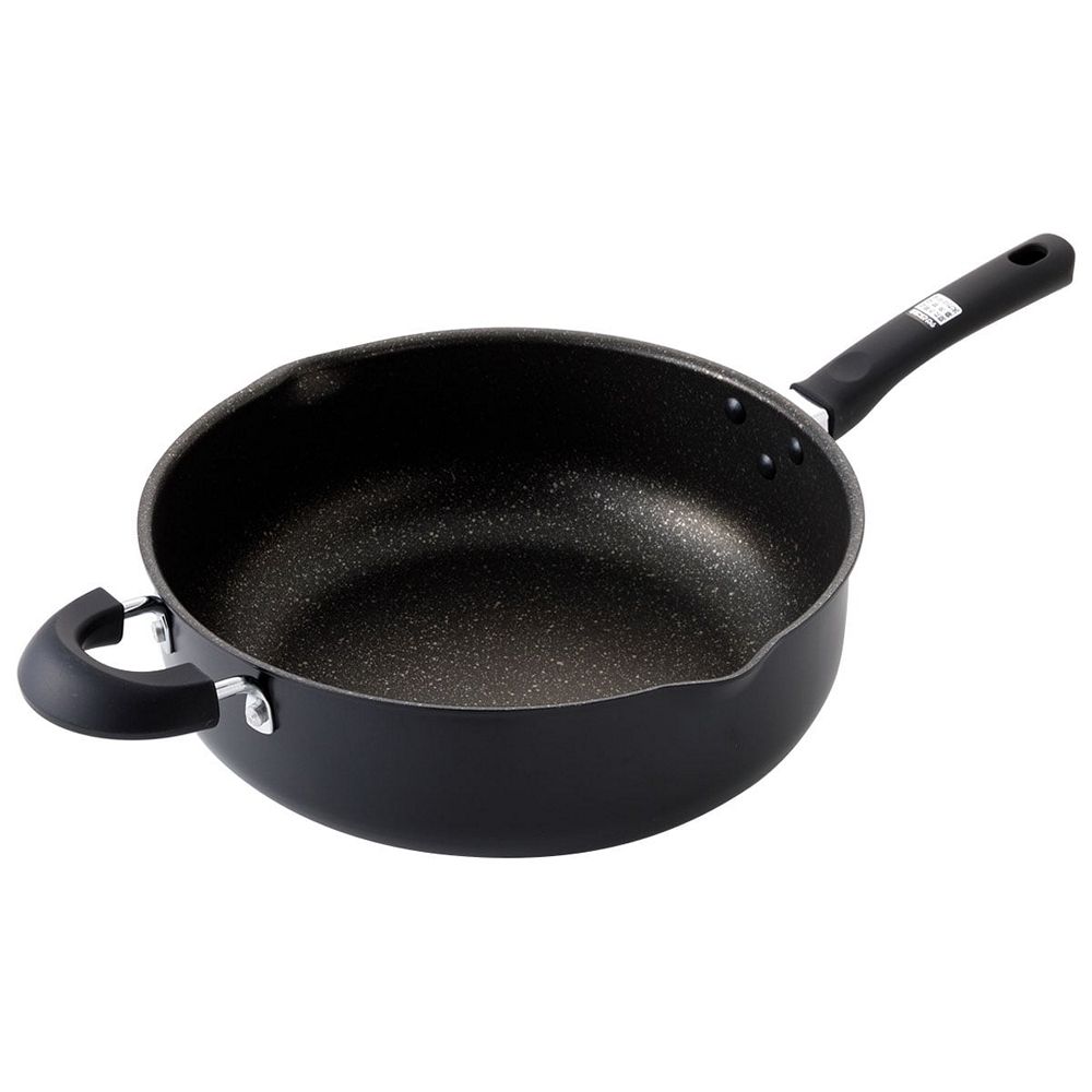 【NITORI 宜得利家居】瓦斯用加深型平底鍋 不沾鍋 28CM KF01