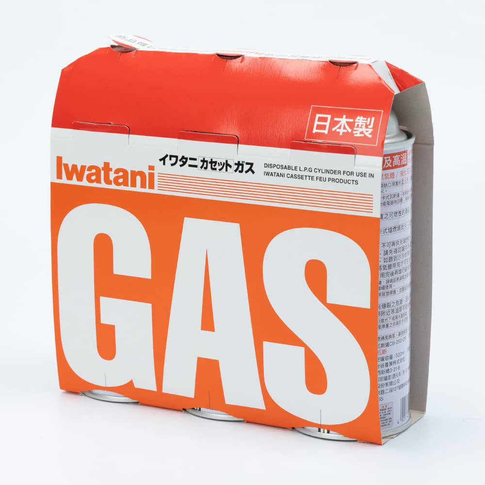 【NITORI 宜得利家居】卡式爐專用瓦斯罐 3P CB-250-OR