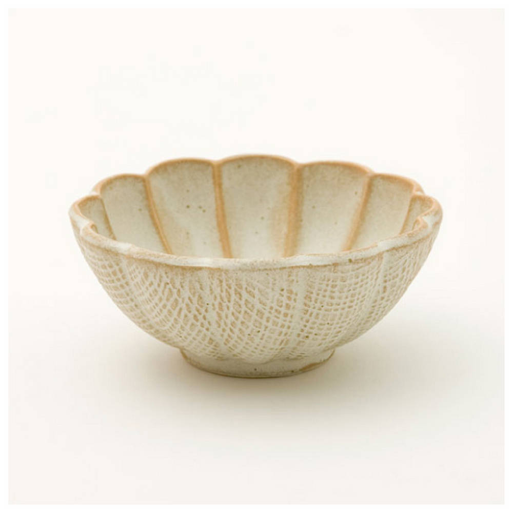 【NITORI 宜得利家居】(日本製)小碗 篠木 白釉