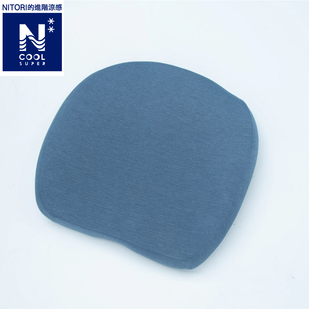 【NITORI 宜得利家居】進階涼感 加高記憶腰靠墊 N COOL SP 2501 NV