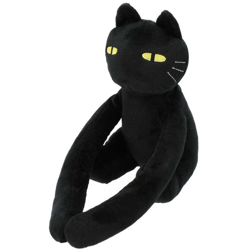 【NITORI 宜得利家居】磁吸式窗簾束帶 黑貓