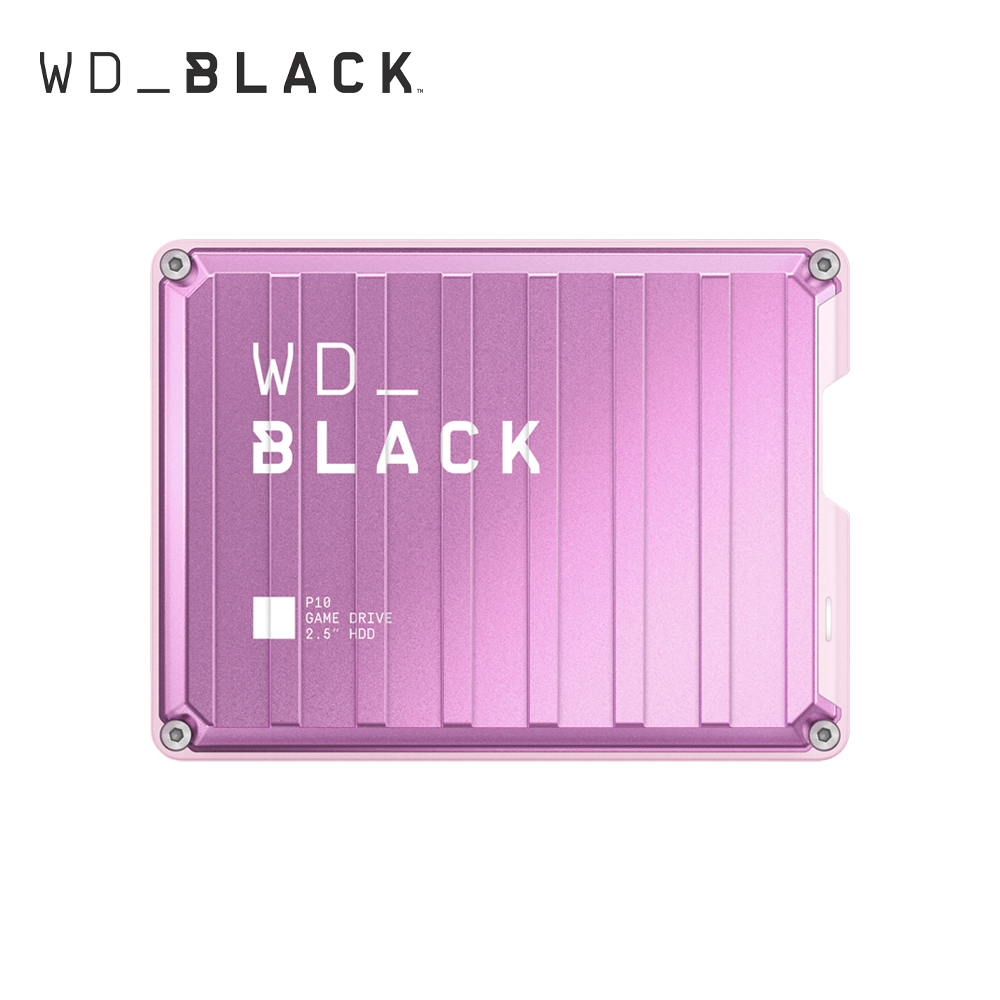 WD 威騰 黑標 P10 Game Drive 4TB(粉紅特仕版) 2.5吋行動硬碟
