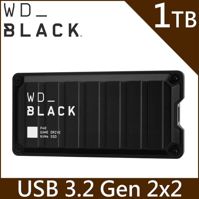 WD BLACK P40 1TB 外接式固態硬碟SSD
