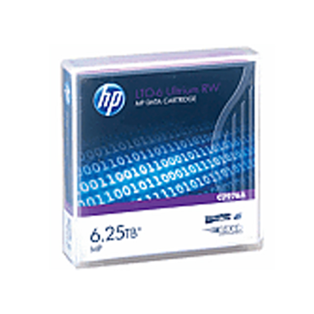 HP LTO-6 Ultrium 磁帶 (C7976A)(一盒五卷)