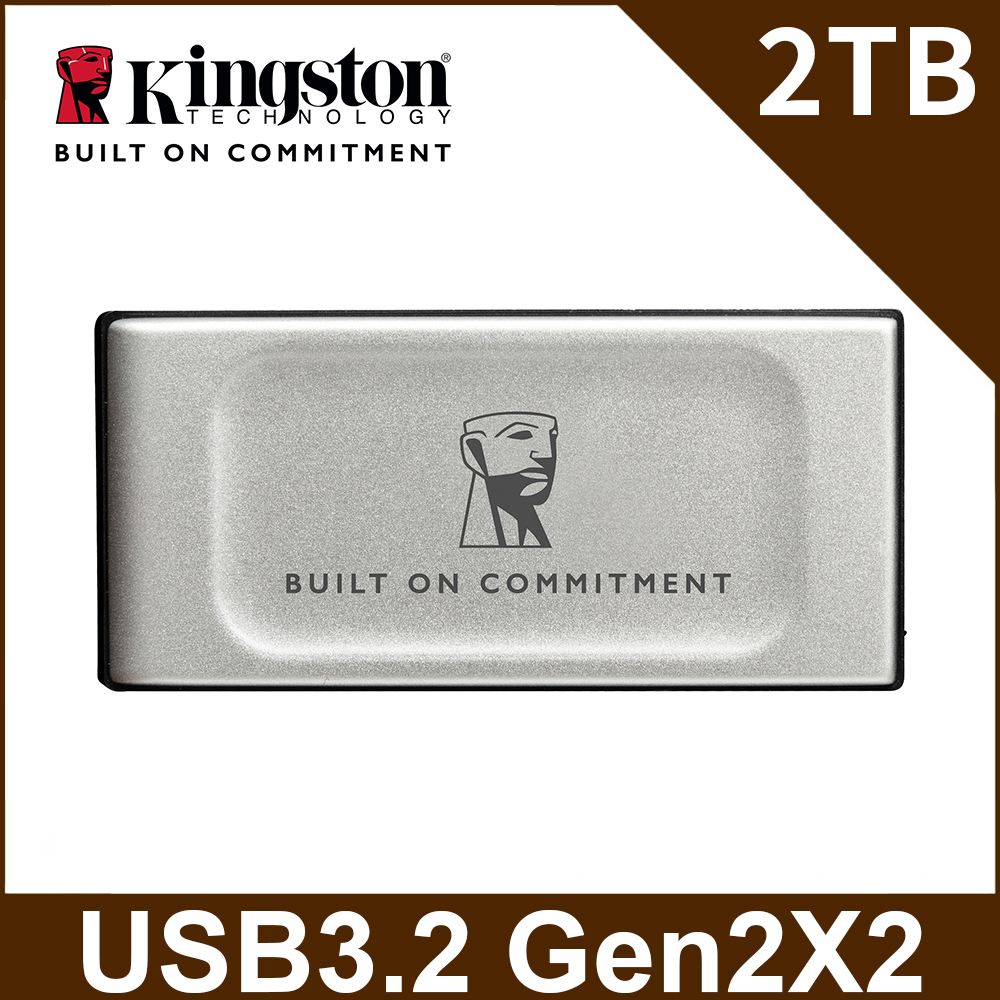 金士頓 Kingston XS2000 2TB 外接式固態硬碟SSD (SXS2000/2000GA)
