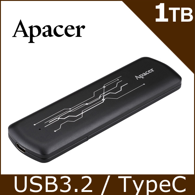 Apacer AS722 1TB USB3.2 Gen2 SSD
