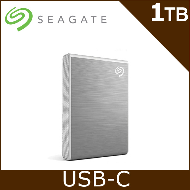 Seagate One Touch SSD 1TB 外接SSD(高速版) -星鑽銀(STKG1000401)