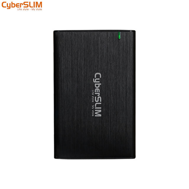 CyberSLIM B25U31 2.5吋 SATA 硬碟外接盒 黑 Type-c