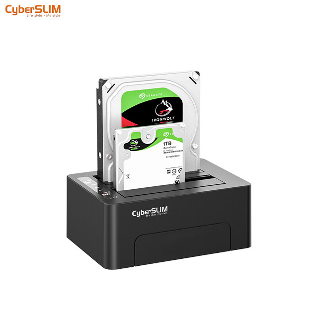 CyberSLIM 2.5吋3.5吋通用硬碟外接盒(拷貝機) S2U31 Type-c