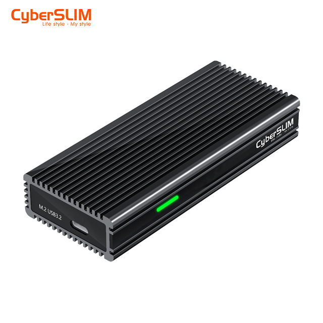 CyberSLIM M.2 NVME 硬碟外接盒 USB3.2 Gen2x2 (20Gbps)